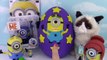 Wacky Minion Stuart Play Doh Surprise Egg Wednesday!!! Hello Kitty & Domo Mystery Mini Blind Boxes a
