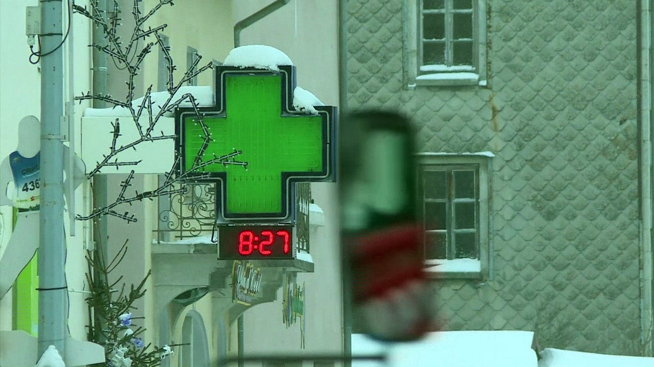 A Mouthe (Doubs), on est habitué au froid