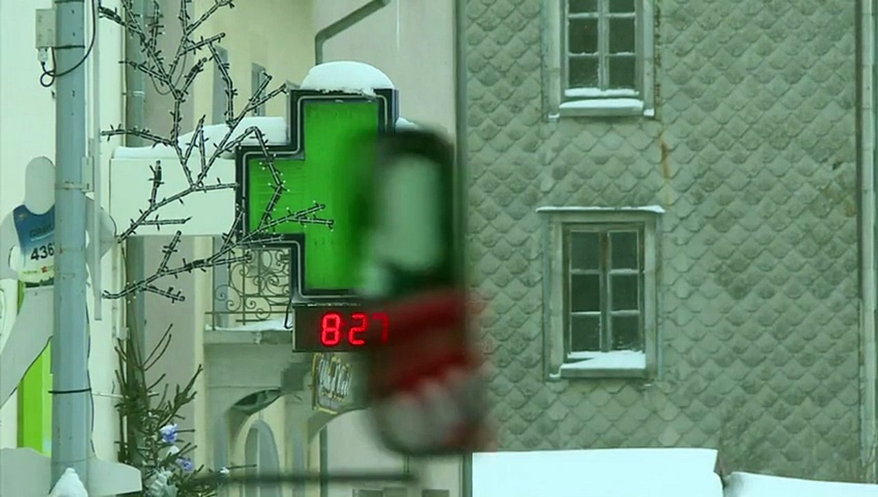 A Mouthe (Doubs), on est habitué au froid