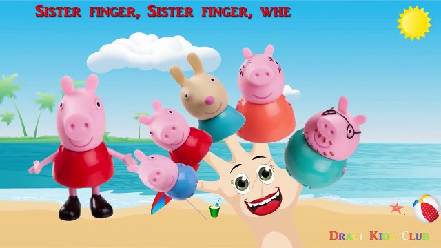 Finger семья свинка Пеппа песня | Детские песни | потешки для детей | свинка Пеппа семья пальцев