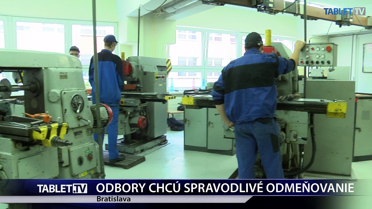 Odbory chcú spravodlivé odmeňovanie zamestnancov