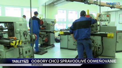 ODBORY CHCÚ SPRAVODLIVÉ ODMEŇOVANIE