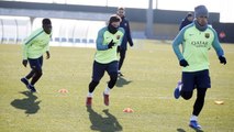 FC Barcelona training session: Last training session before San Sebastian visit