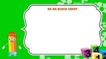 Baa Baa Black Sheep Rhymes with Lyrics for Children