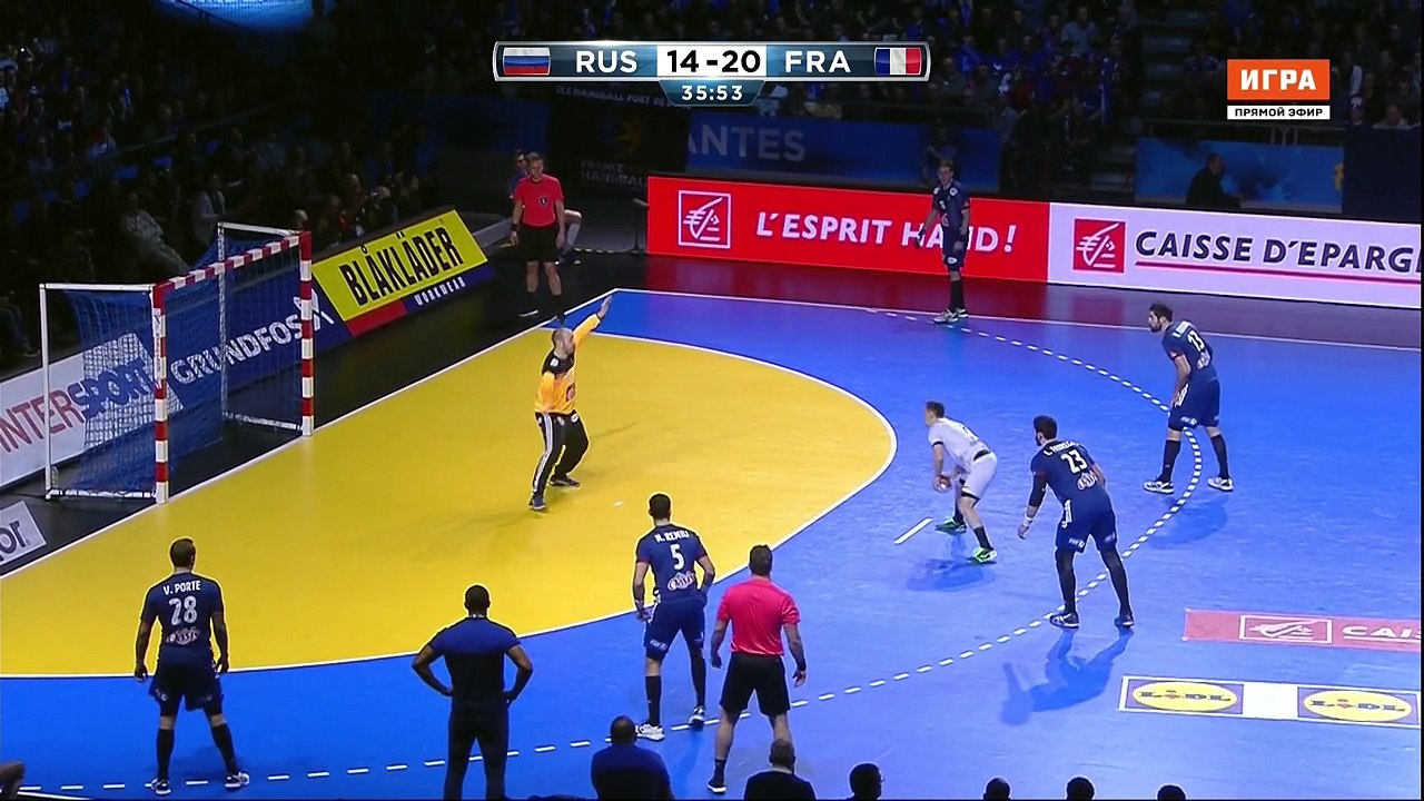 ЧМ по гандболу 2017. Россия - Франция. 2 тайм