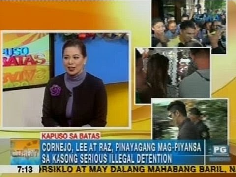 UH: Kapuso sa Batas: Cornejo, Lee at Raz, pinayagang mag-piyansa sa kasong serious illegal detention