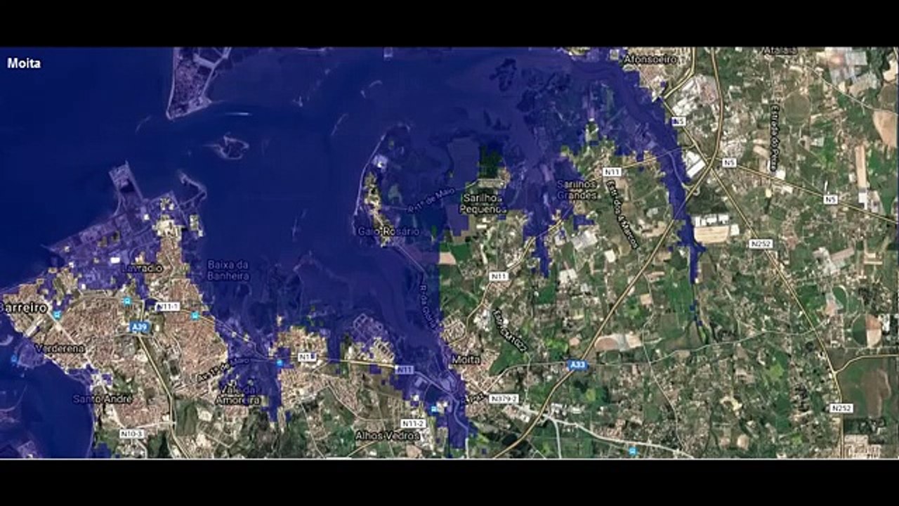 Portugal 24 cidades que irão desaparecer por causa do aquecimento global