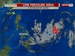NTG: LPA na binabantayan, inaasahang papasok ng PAR ngayong umaga