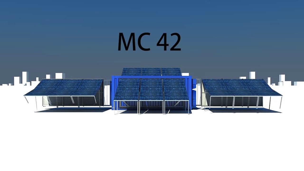 Mobile Solarkraftwerke - Solarcontainer von Multicon
