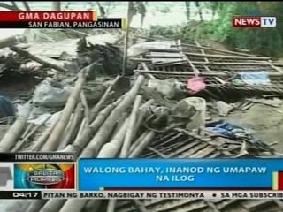 BP: Ekta-ektaryang palayan sa Pangasinan, lubog pa rin sa baha