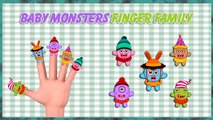 Baby Monsters Finger Family | Cartoon Animation Rhyme | Daddy Finger Family | Children Song