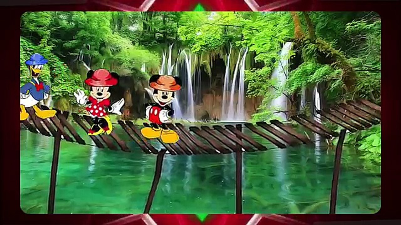 Mickey Mouse Batman, Jungle and Scary Adventure Finger Family Songs