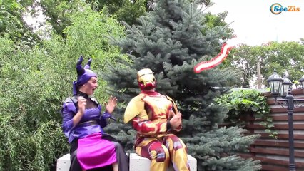 Is Baby Hulk Bad? w/ Spiderman, Frozen Elsa, Maleficent, Ironman Funny superhero video. Ep. 108