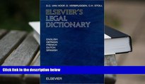 PDF [FREE] DOWNLOAD  Elsevier s Legal Dictionary: In English, German, French, Dutch and Spanish