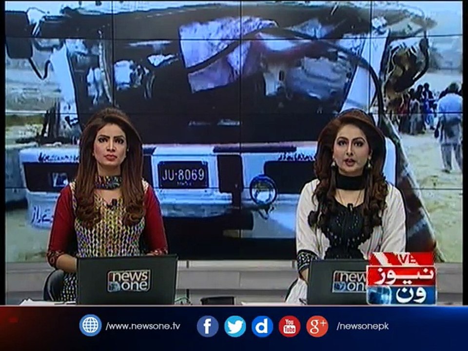 Crane accident in Karachi