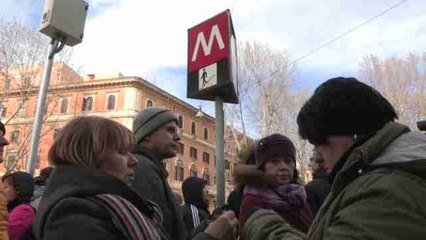 Roma interrumpe el servicio de metro y cierra escuelas por prevención, tras los terremotos