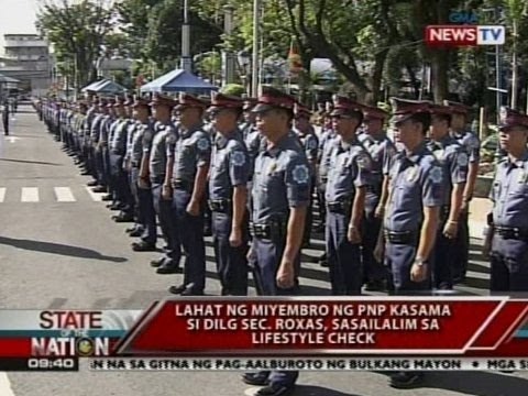 SONA: PNP Chief Gen. Purisima, tikom pa rin ang bibig sa mga panawagang magbitiw siya sa puwesto