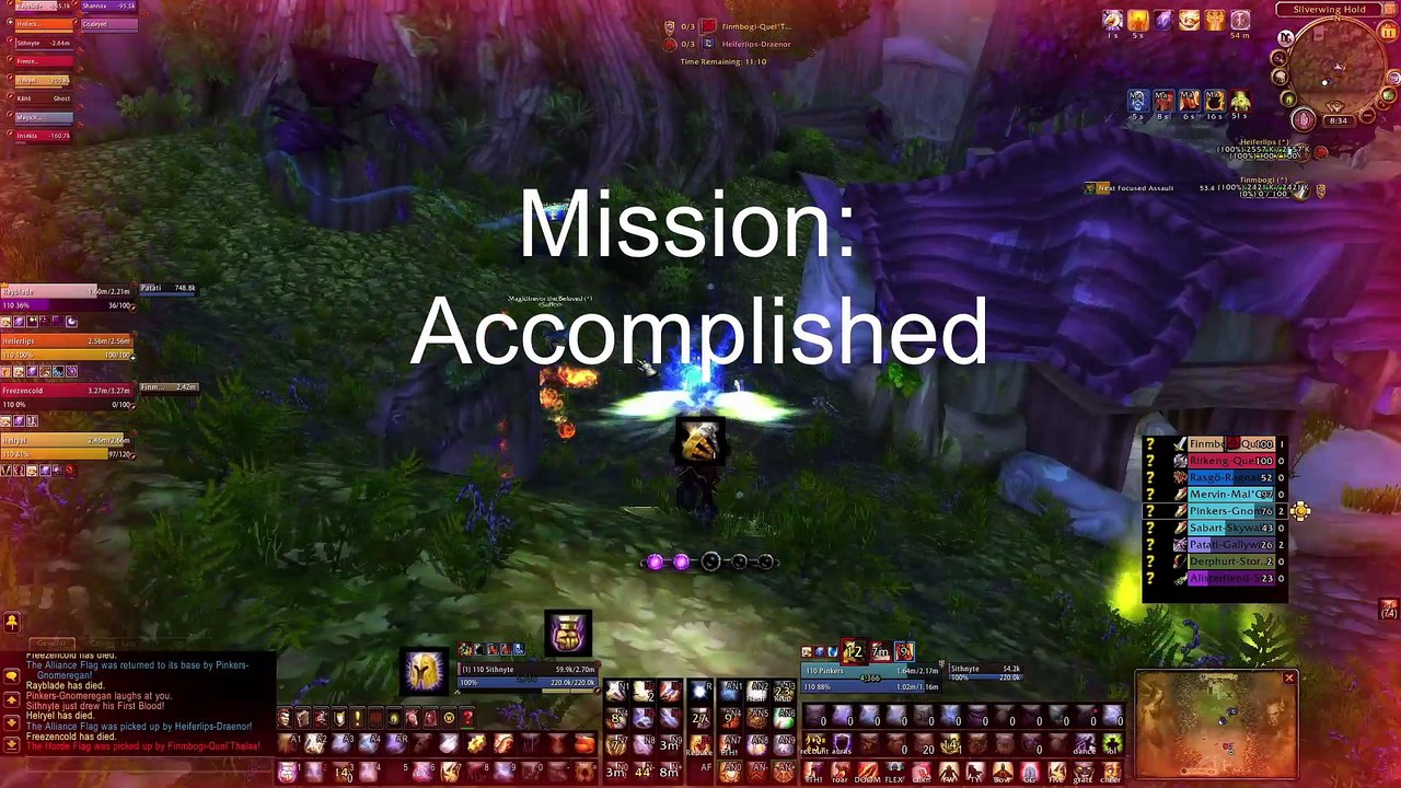 First BG of patch 7.1.5 - Retribution Paladin -  PvP - WSG - WoW Legion