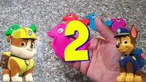 PAW PATROL: Learn Numbers Surprise Toy Play Doh DUCKS - Best Learning Videos for Kids