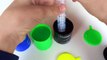 Syringe Ink Slime Drums DIY Learn Colors Slime Toy Play Doh Surprise Eggs