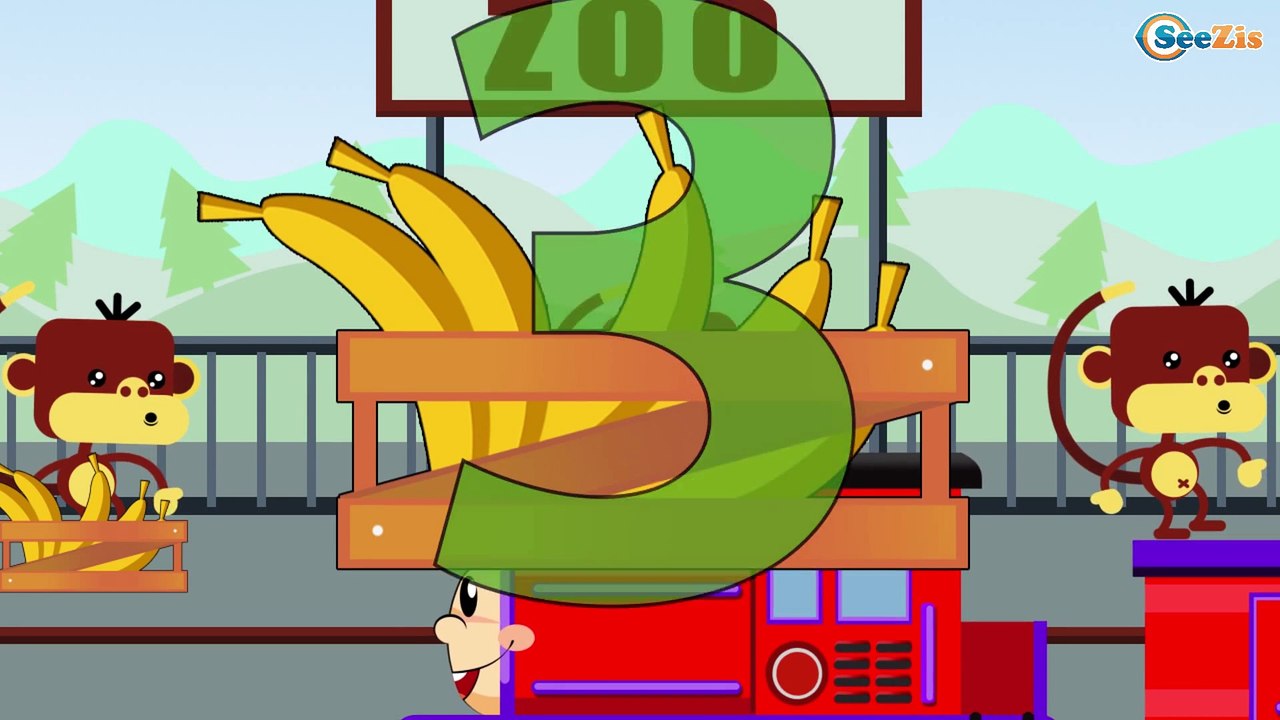 Adventure With the Train - Learn to count - Edu...
