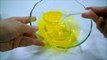 Como hacer Slime Amarillo Experimento casero Receta Hazlo tu mismo! Yellow Putty