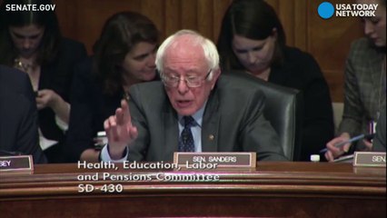 Betsy DeVos grilled by Bernie Sanders during hearing