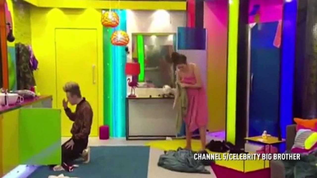 Chloe Ferry rubs her naked bottom against horrified John