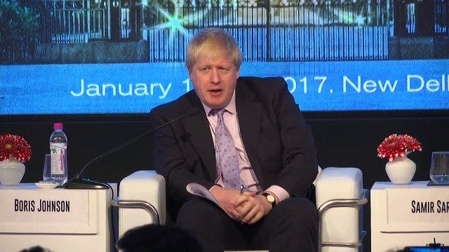 Johnson dismisses Hollande's 'World War 2' style threats