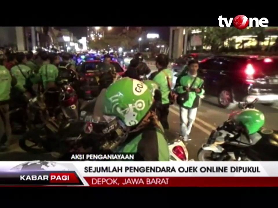 Ojek Online Dipukuli Saat Turunkan Penumpang