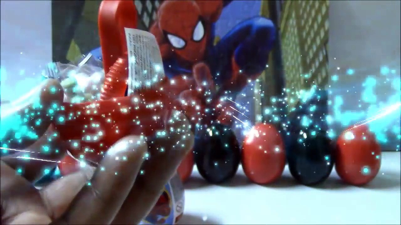 Open 2 Человек-паук Сюрприз яйца | SPIDERMAN СЮРПРИЗ ЯЙЦА и ИГРУШКИ
