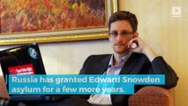 Russia grants Edward Snowden longer asylum