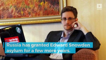 Russia grants Edward Snowden longer asylum