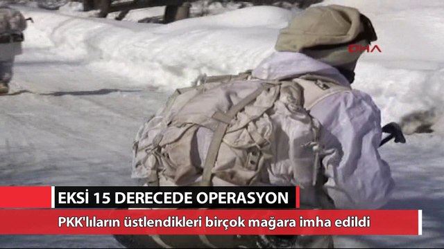 Eksi 15 derecede büyük operasyon