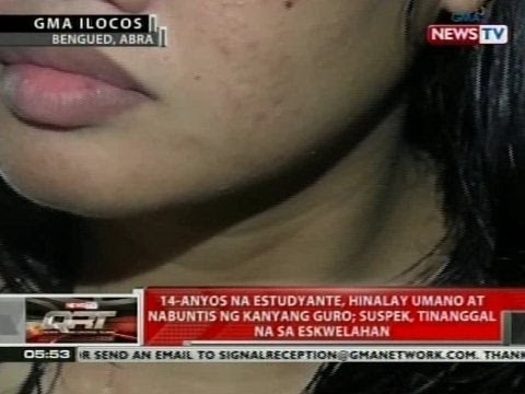 QRT: 14-anyos na estudyante, hinalay umano at nabuntis ng kanyang guro