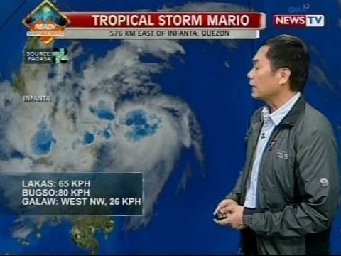 QRT: Weather update as of 5:27 p.m. (September 18, 2014)