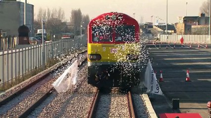 First direct freight train from China arrives in UK