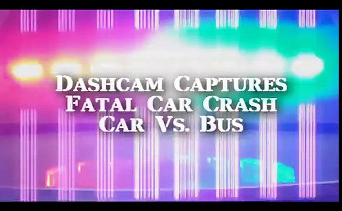 Fatal Car Crash Caught on Police Dashcam