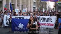 Mapuche Activists Demand Release of Political Prisoners