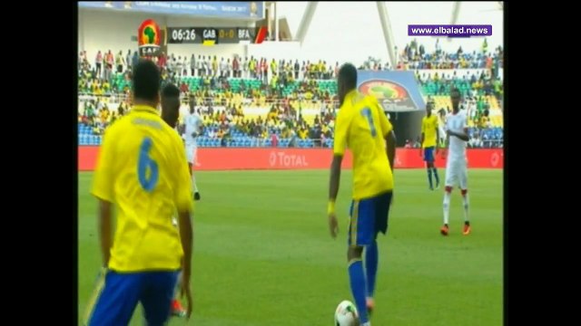 أخطر فرصة للجابون فى الشوط الأول أمام بوركينا فاسو