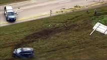 Florida High Speed Police Chase - Murder Suspect - Fatal Crash and Suicide [NEW 2013]