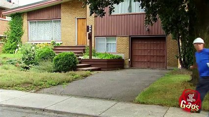 Door-to-door Prank - Giant Speed Bump