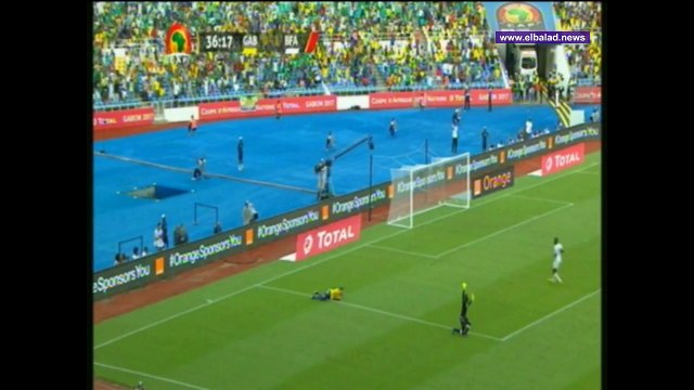 هدف الجابون الأول فى بوركينا فاسو