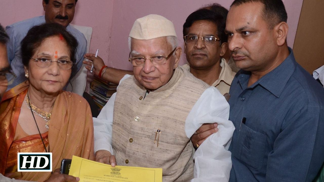 Veteran Congress leader N.D. Tiwari joins BJP