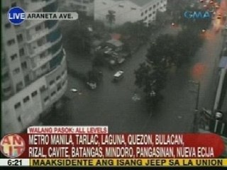 UB: Ilang lugar sa Metro Manila, binabaha na dahil sa patuloy na pag-ulan