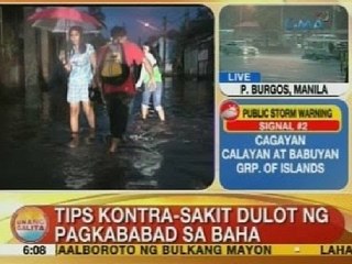 UB: Tips vs. sakit dulot ng pagkababad sa baha