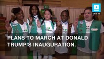 The Girls Scouts are marching at Trump's inauguration and Twitter is not happy