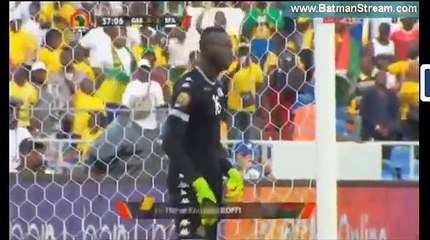 Gabon vs Burkina faso - 1-1 - Aubameyang pénaltis
