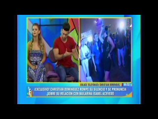 Christian se achora con Jean Paul Preciado