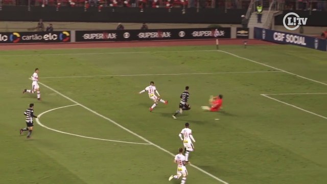 Relembre gol de Luiz Araújo contra o Corinthians